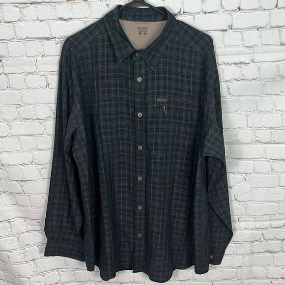 Columbia Sportswear Men’s Premium Long Sleeve Buttoned Flannel  - Large - Picture 1 of 6
